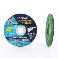 Disco abrasivo personalizado de 100 mm Disco de corte de centro hundido para uso en metal